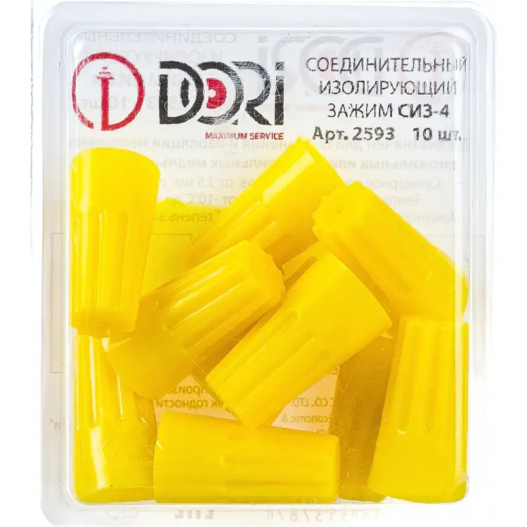 Соединительный изолирующий зажим DORI СИЗ-4 2593 Соединительный изолирующий зажим DORI СИЗ-4 2593