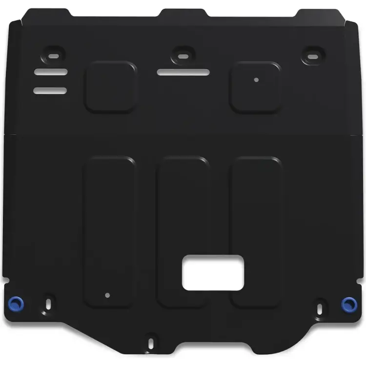 Штампованная защита картера и КПП для Kia Cerato IV рестайлинг 2021- Rival 111.2864.1