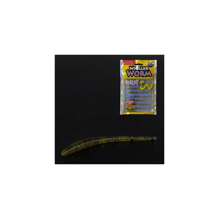 Съедобные искусственные слаги Lucky John LJ Pro Series WIGGLER WORM 140153-PA19