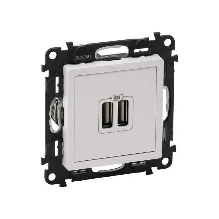 Двойная USB розетка Legrand Valena Life 753412 414157