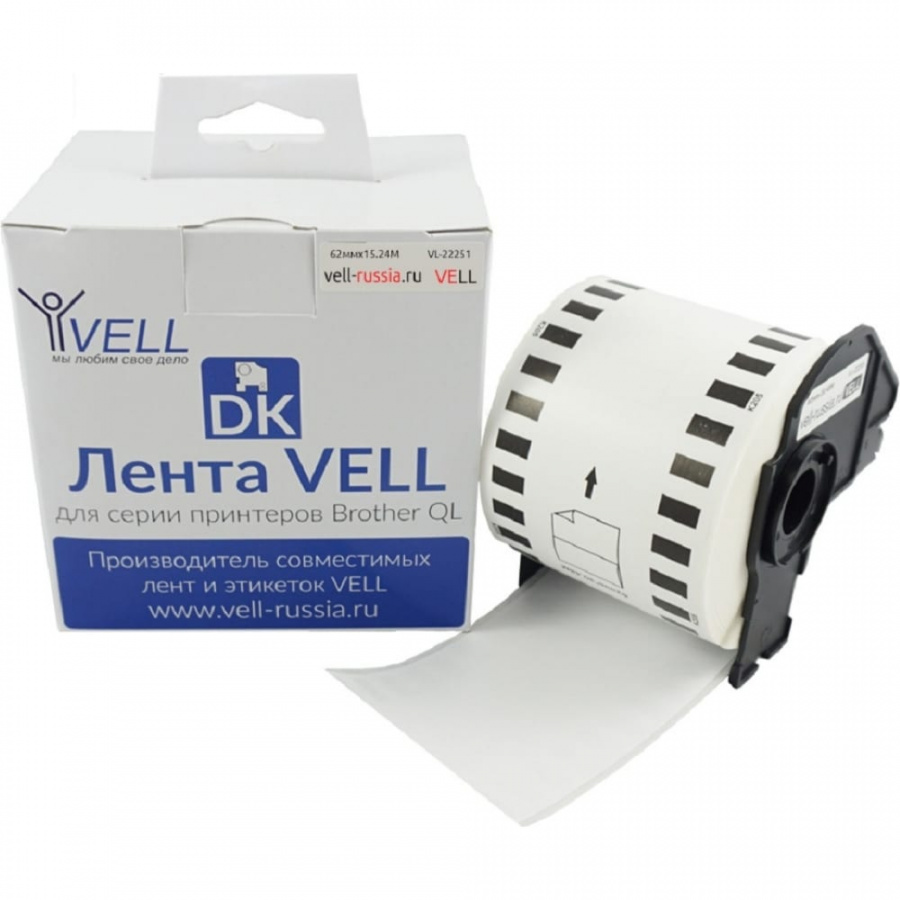 Лента для 800/810W Vell VL-B-DK 22251 Brother DK22251