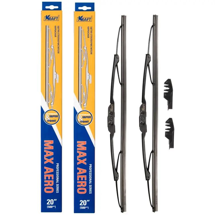 Каркасных щеток стеклоочистителя комплект KRAFT KT 830880