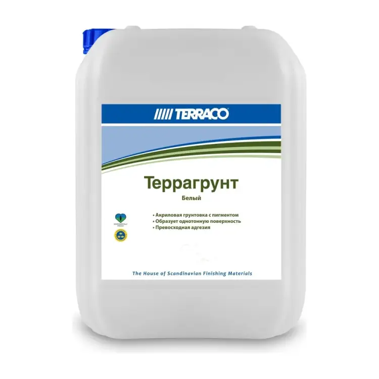 Пигментированный проникающий грунт TERRACO TERRAGRUNT WHITE 6812020