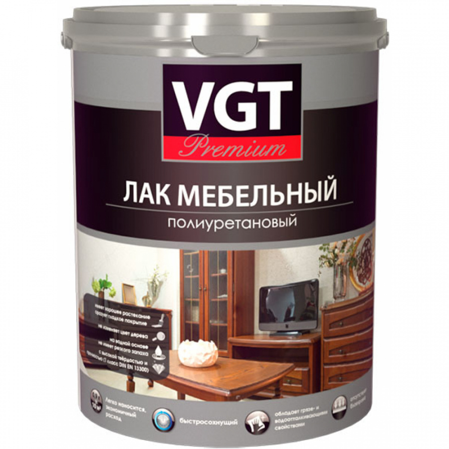 Полиуретановый лак для мебели VGT PREMIUM