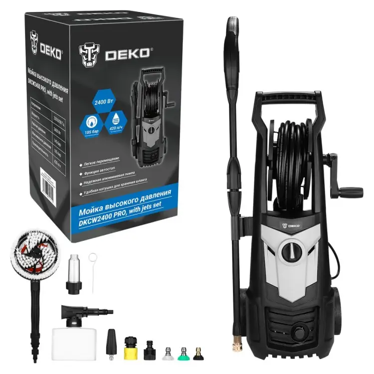 Мойка высокого давления DEKO DKCW2400 PRO 085-2035