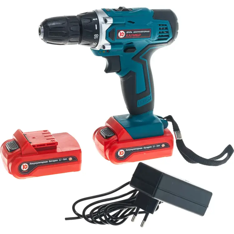 Аккумуляторная дрель Калибр ДА-14,4/2А 00000070760