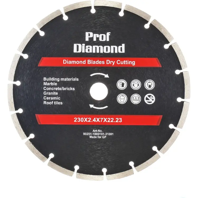 Сегментный диск алмазный TORGWIN Prof Diamond TGS S38906 Сегментный диск алмазный TORGWIN Prof Diamond TGS S38906