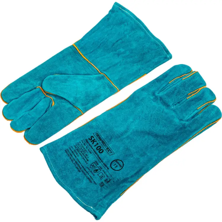 Спилковые пятипалые краги Armprotect SK100 4631161388438