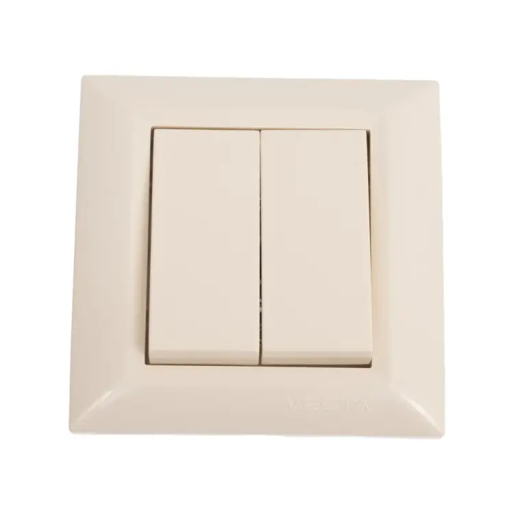 Двухклавишный выключатель Vesta Electric Roma FVK010122MLK