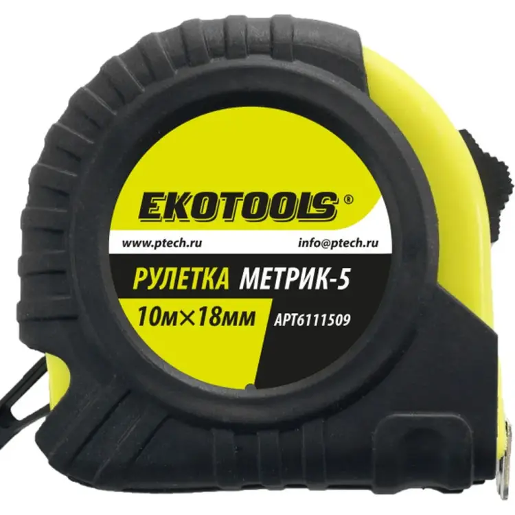 Рулетка EKOTOOLS Метрик-5 6111509