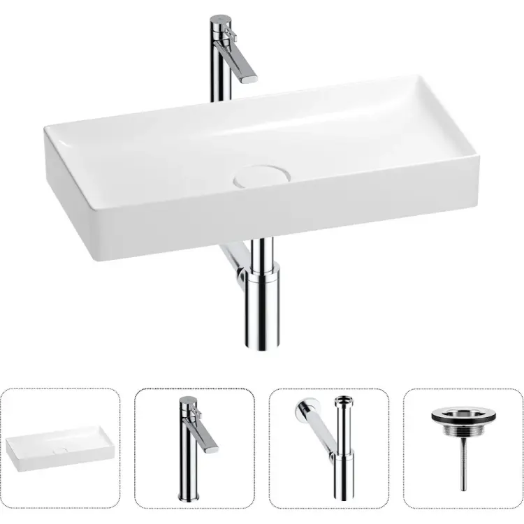 Раковина для ванной Wellsee Pure BY 201002706