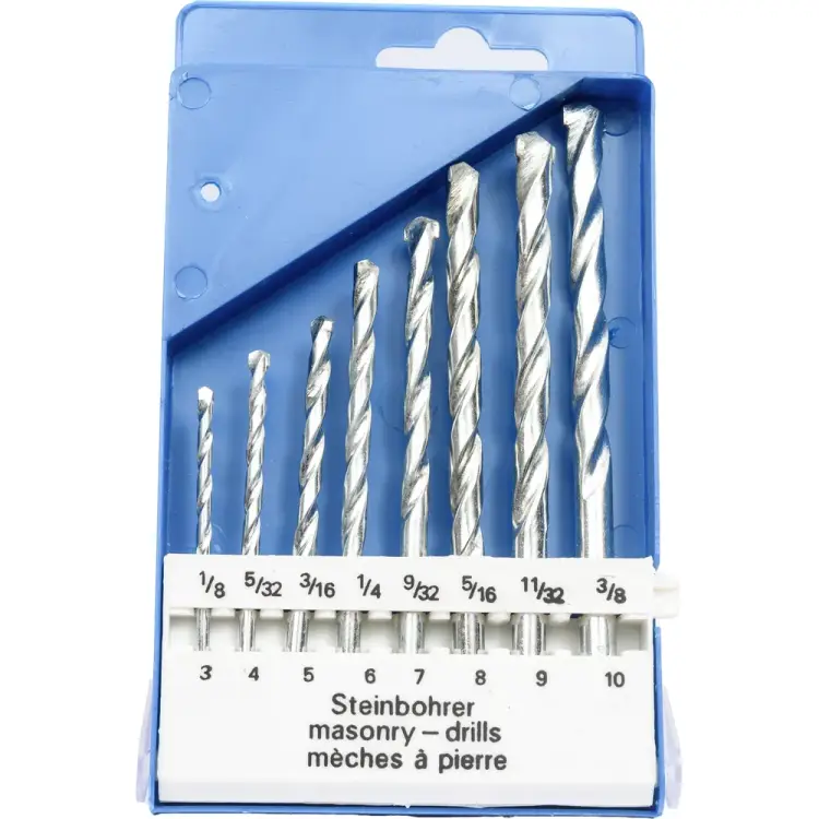 Набор сверл по бетону Туламаш М802 24047