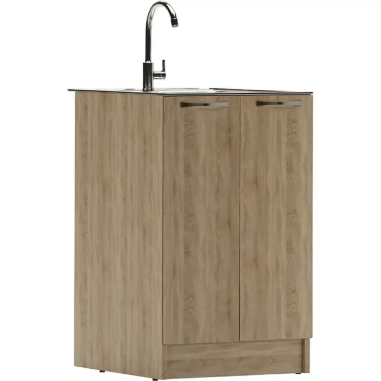 Тумба под нержавеющую мойку Домино D6050DS