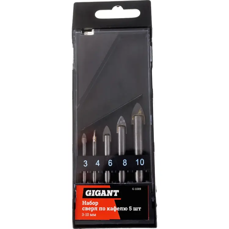 Набор сверл по кафелю Gigant G-11319