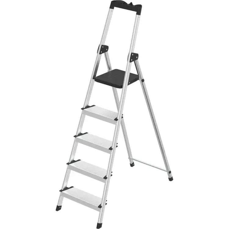 Алюминиевая стремянка Zalger 211-5 Алюминиевая стремянка Zalger 211-5