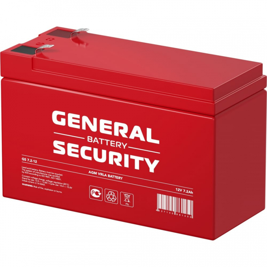 Аккумулятор для ИБП General Security GS7.2-12