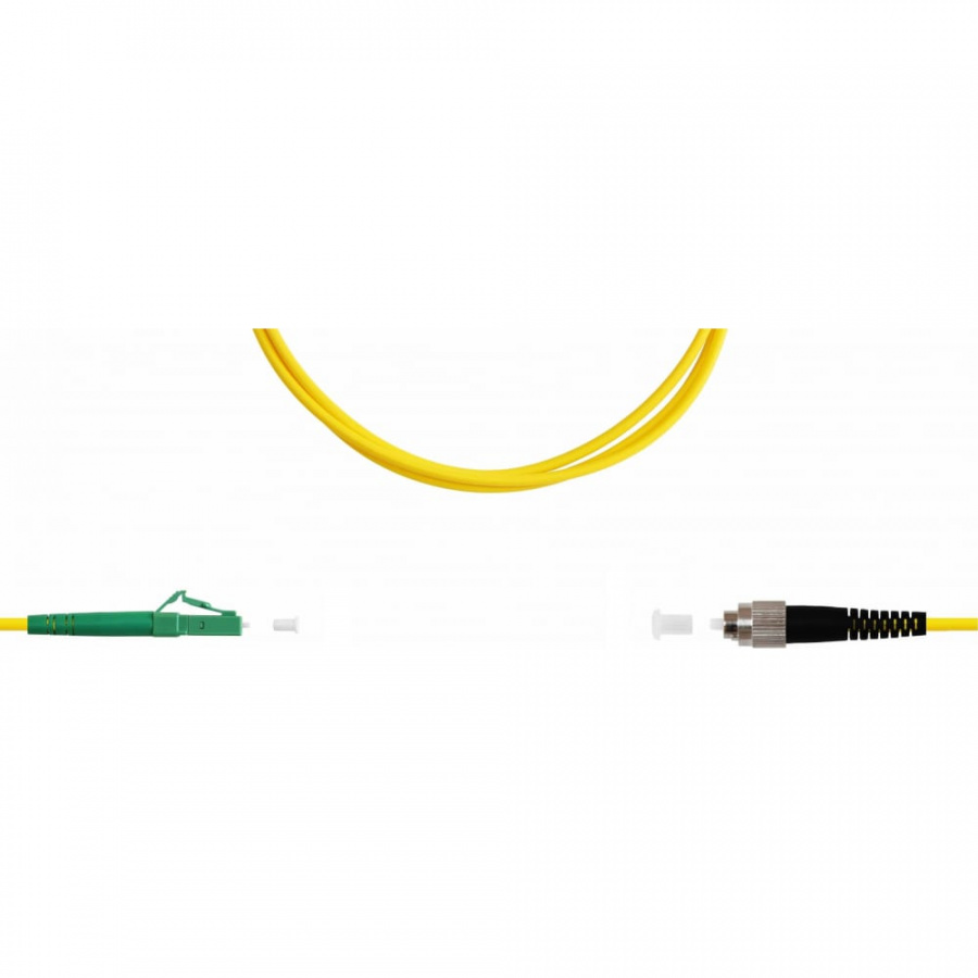 Оптический патч-корд FOPS SX-LC/APC-FC/UPC-9/125-2.0-LSZH-3m