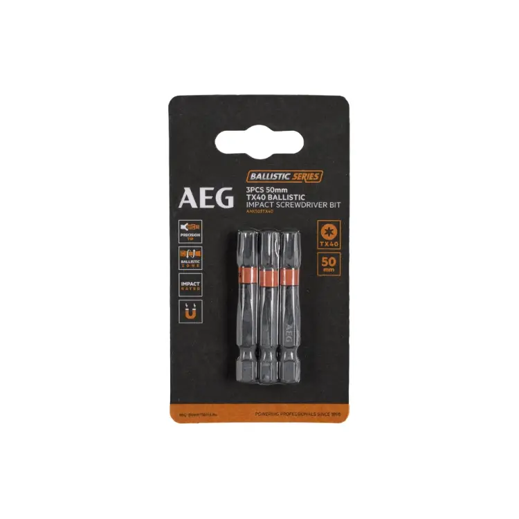 Ударные биты AEG AAK503TX40 4932479190 Ударные биты AEG AAK503TX40 4932479190