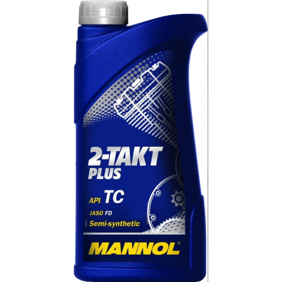 Полусинтетическое моторное масло MANNOL 2-TAKT PLUS
