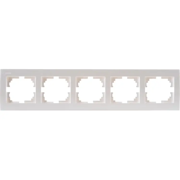 Пятиместная горизонтальная рамка Lezard RAIN 703-3030-150