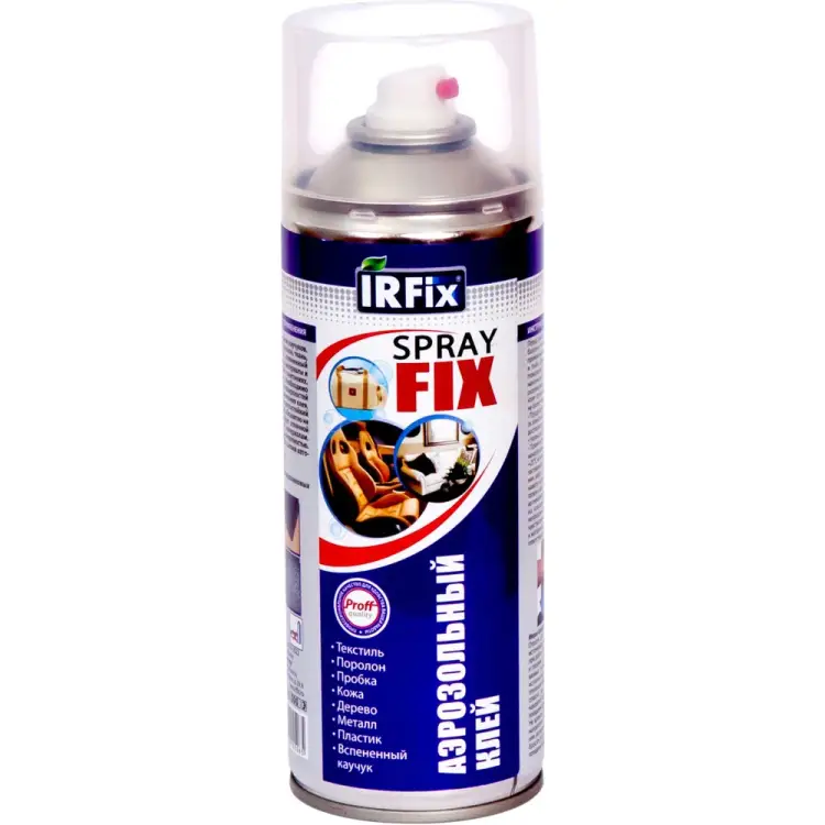 Аэрозольный клей для текстиля IRFIX SPREY FIX 400 мл 20252