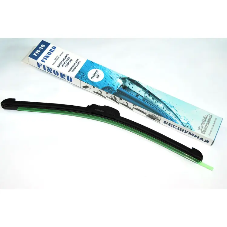 Бескаракасная щетка стеклоочистителя для а/м ВАЗ 1118 КАЛИНА, 2190 ГРАНТА; ГАЗ 3110 ВОЛГА; HYUNDAI SOL FINORD FN-16