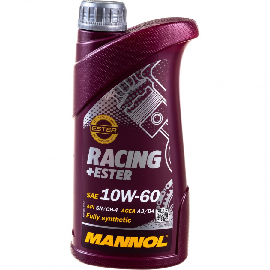 Синтетическое моторное масло MANNOL RACING ESTER 10W-60