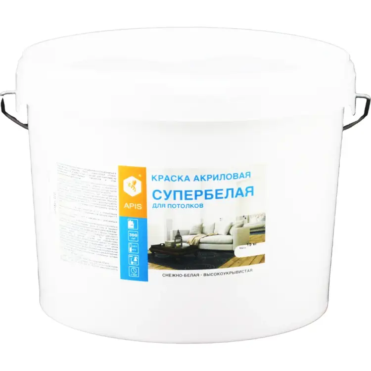 Акриловая краска для потолков APIS 4665296515056 Акриловая краска для потолков APIS 4665296515056