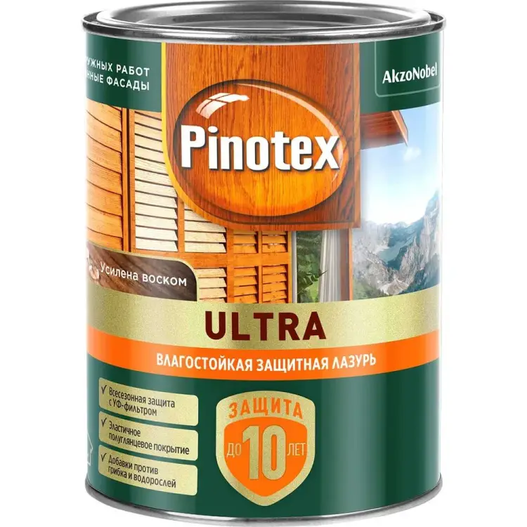 Влагостокая лазурь Pinotex Ultra 5803745