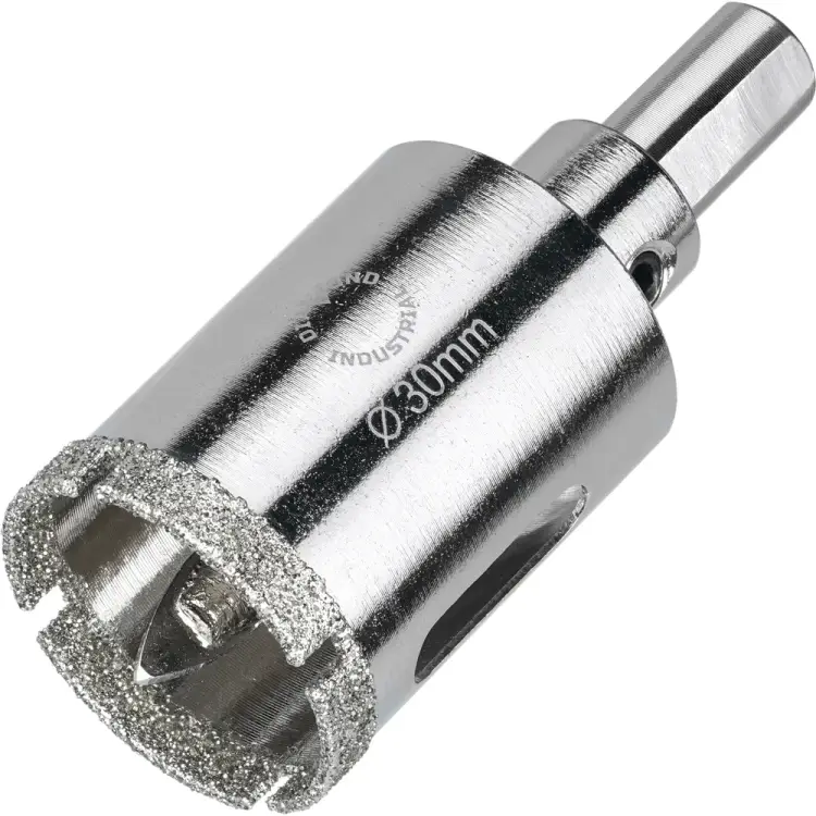 Алмазная коронка по керамограниту и керамике Diamond Industrial DIDCSC030