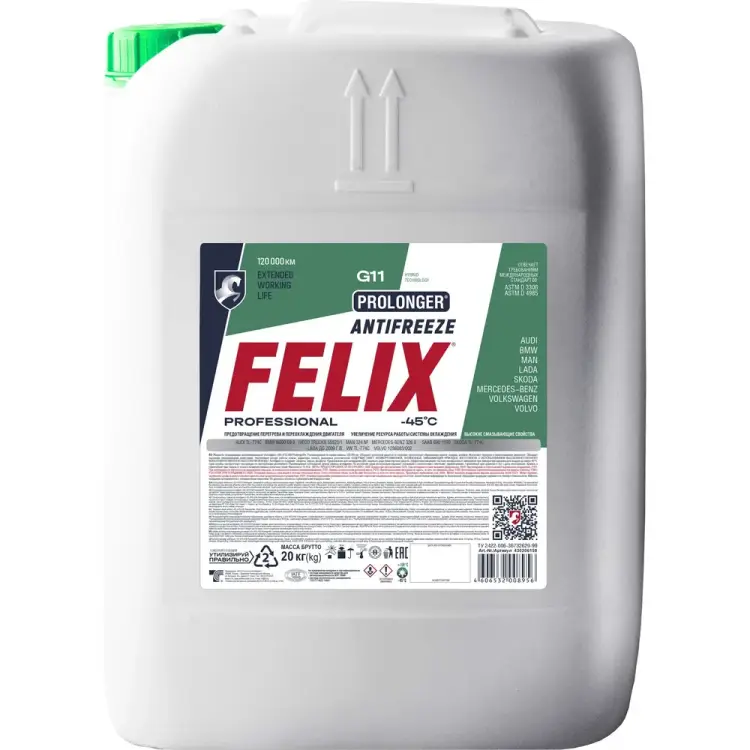 Антифриз FELIX PROLONGER G-11 430206158