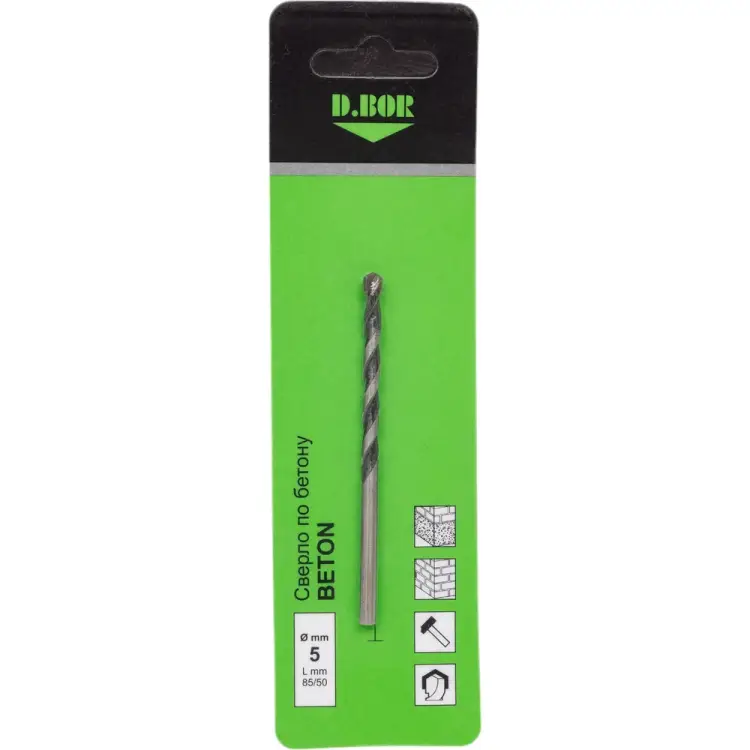 Сверло по бетону D.BOR BETON D-DB-BET-05-085