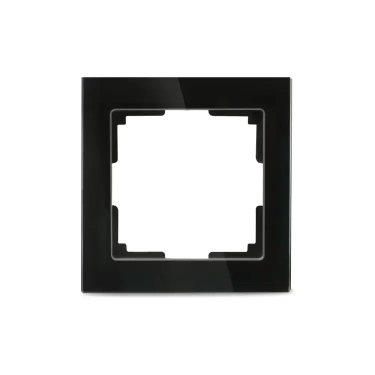 Горизонтальная двухместная рамка Smartbuy Нептун SBE-05b-Glass-FR-1