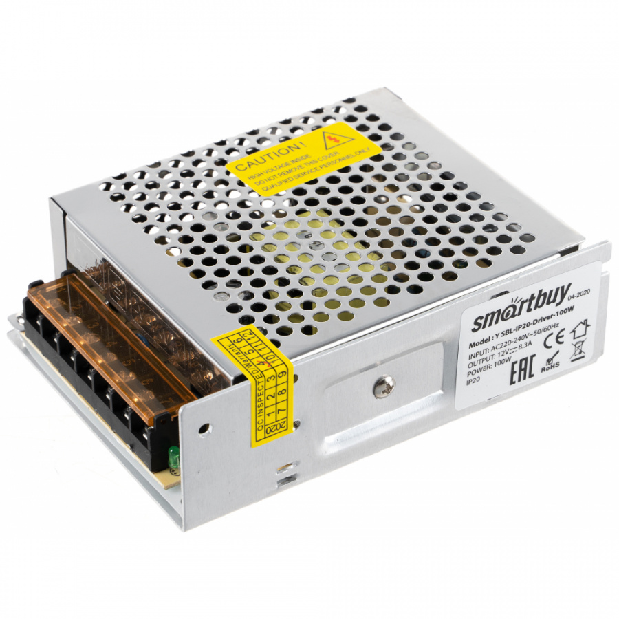 Драйвер для LED ленты Smartbuy SBL-IP20-Driver-100W