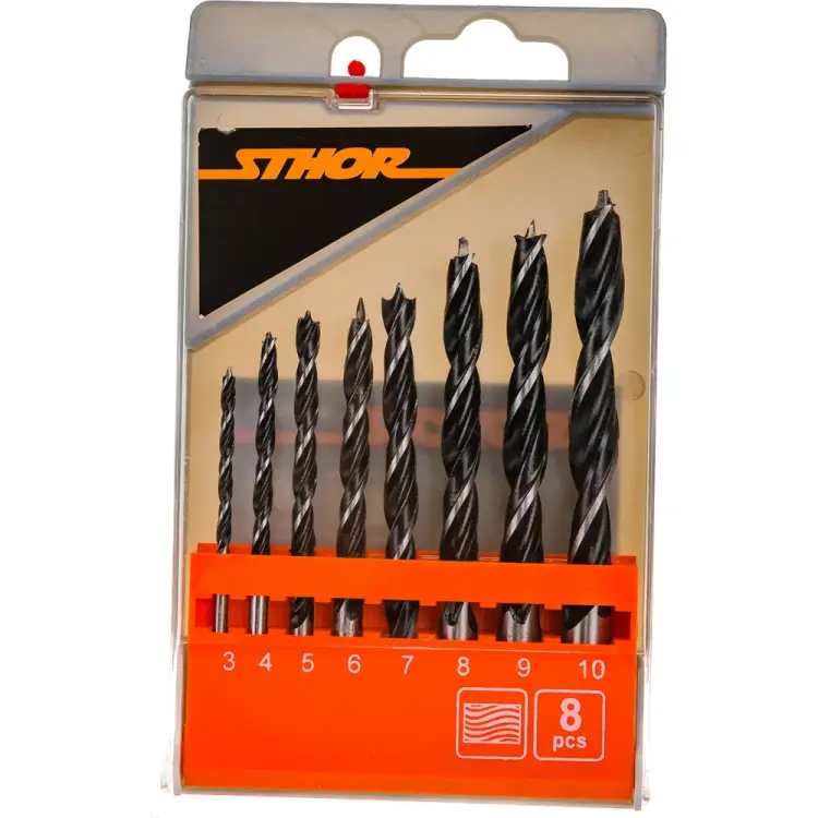 Набор сверл по дереву STHOR 22381