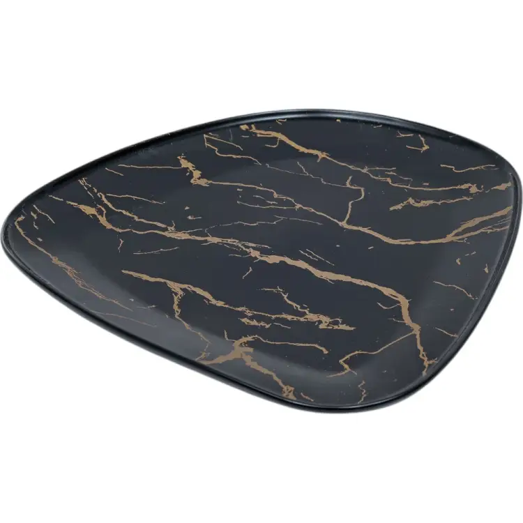 Сервировочное блюдо Nouvelle Черный мрамор 880084