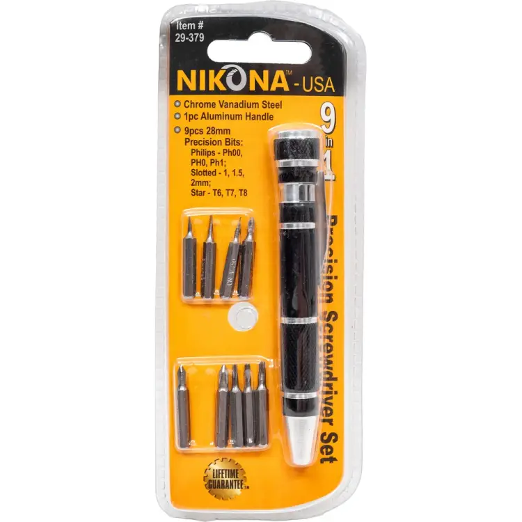 Карманная отвертка для точных работ NIKONA 29-379 Карманная отвертка для точных работ NIKONA 29-379