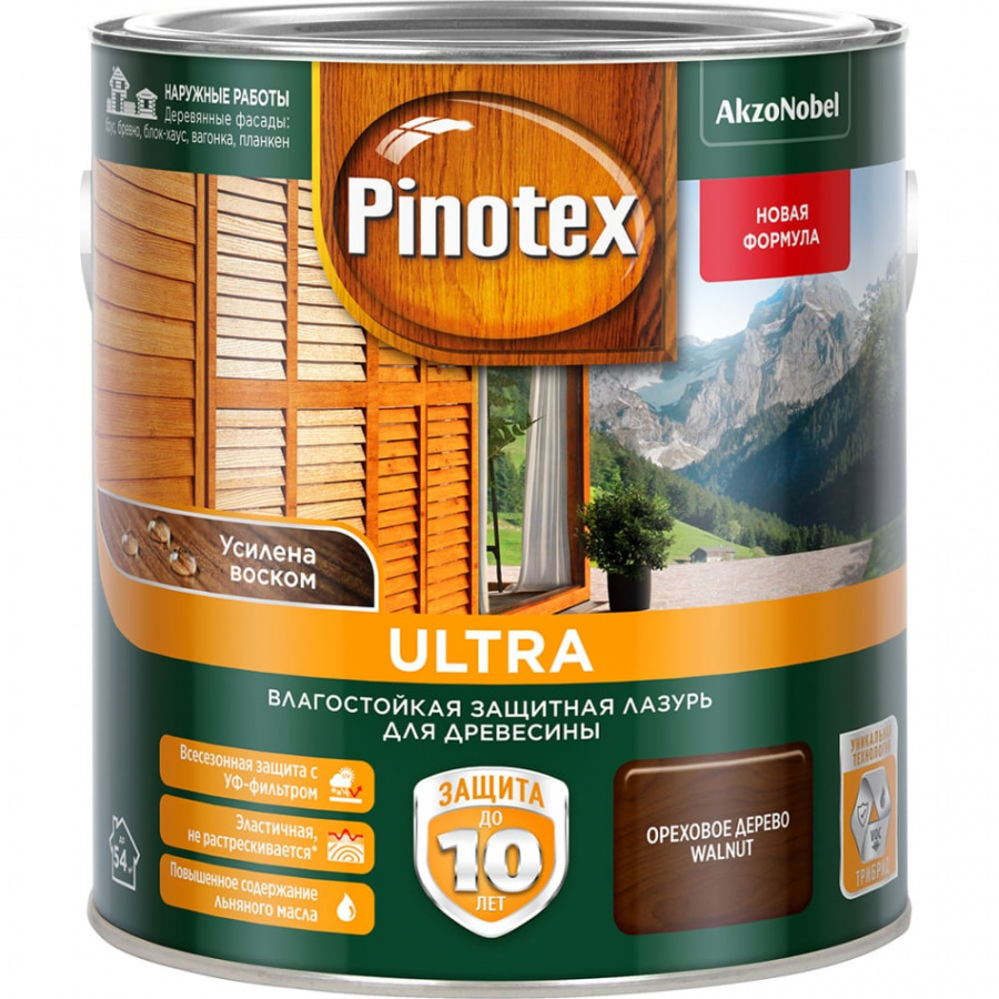 Тиксотропный антисептик Pinotex ULTRA NW