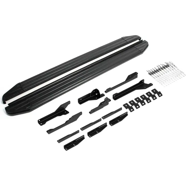 Пороги на автомобиль для Exeed VX I 2020-н.в. Rival Premium-Black A193ALB.0906.1