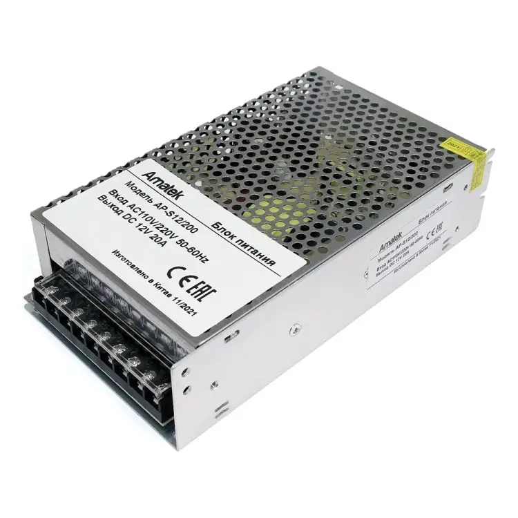 Блок питания Amatek AP-S12/200 7000611