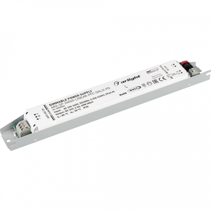 Блок питания Arlight ARV-SP-24060-LINEAR-PFC-DALI2-PD