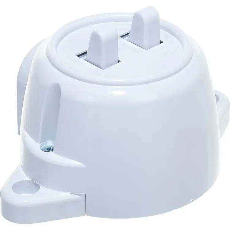 Двухклавишный выключатель SVET А5-10-5125 ретро SV0302-0019