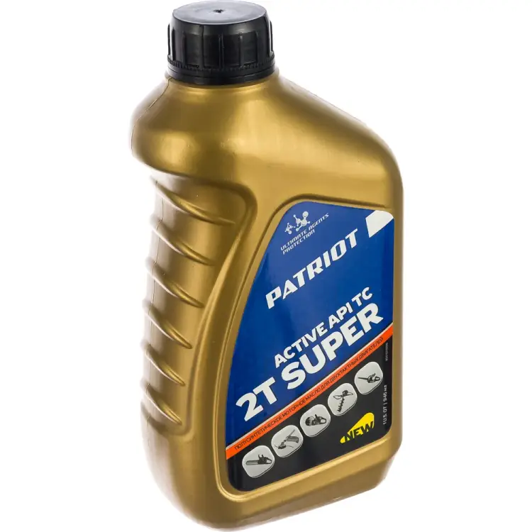 Полусинтетическое масло для двухтактных двигателей Patriot Super Active 2T 850030596