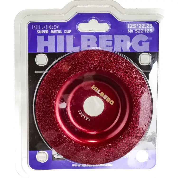 Алмазная чашка по металлу Hilberg Super Metal Cup 522125 Алмазная чашка по металлу Hilberg Super Metal Cup 522125