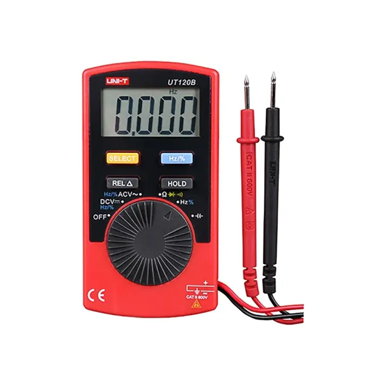 Карманный цифровой мультиметр UNI-T автодиапазон UT120B 00-00001770