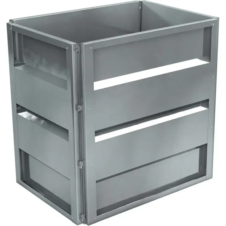 Готовая оцинкованная грядка на дачу Delta-Park GW 30013GW_5070Zn