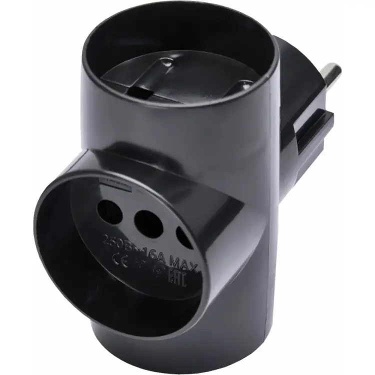 Сетевой разветвитель STEKKER ADP10-15-20 39001