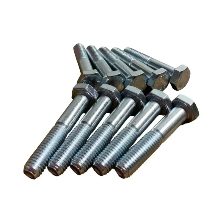 Оцинкованный высокопрочный болт 23 БОЛТА М10x55, DIN 931, 10шт. А02001005533005