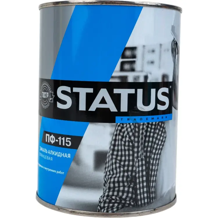 Атмосферостойкая краска Радугамалер ПФ-115 STATUS 4650001277169