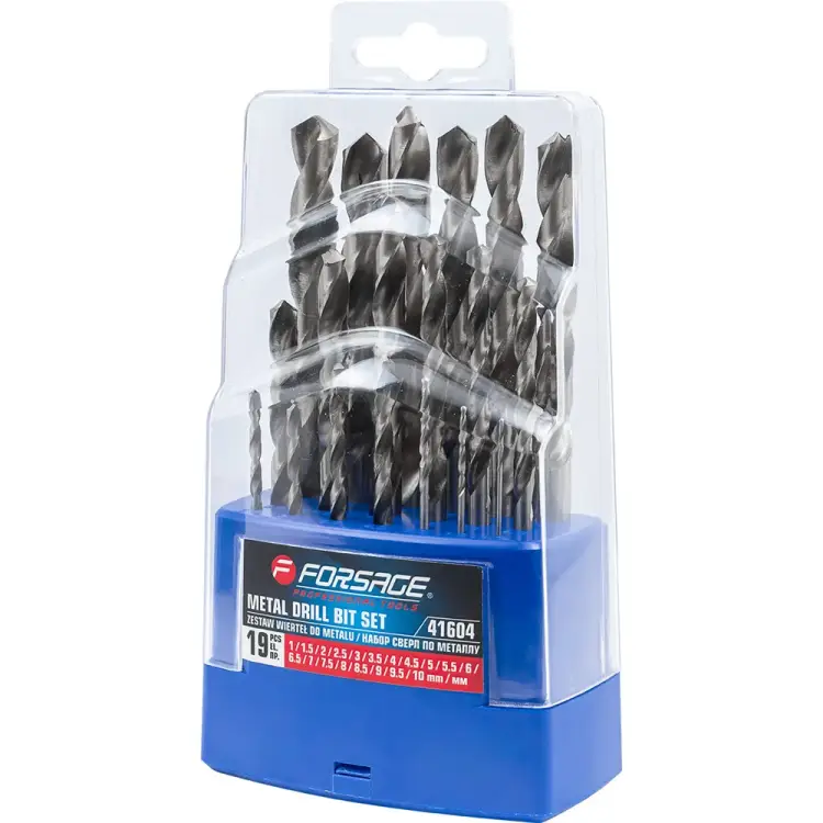 Набор сверл по металлу Forsage F-41604(51920)